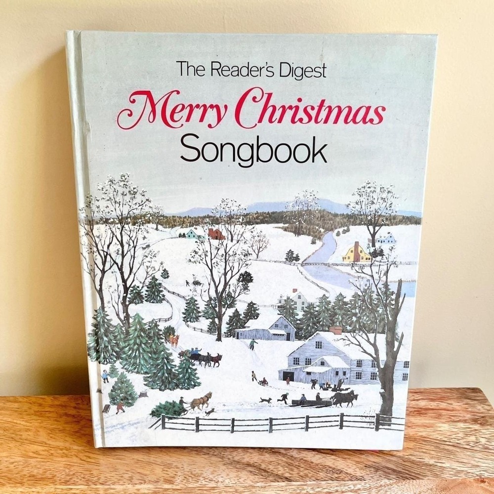 The Reader's Digest Merry Christmas Songbook 1981 First Edition Americana Music